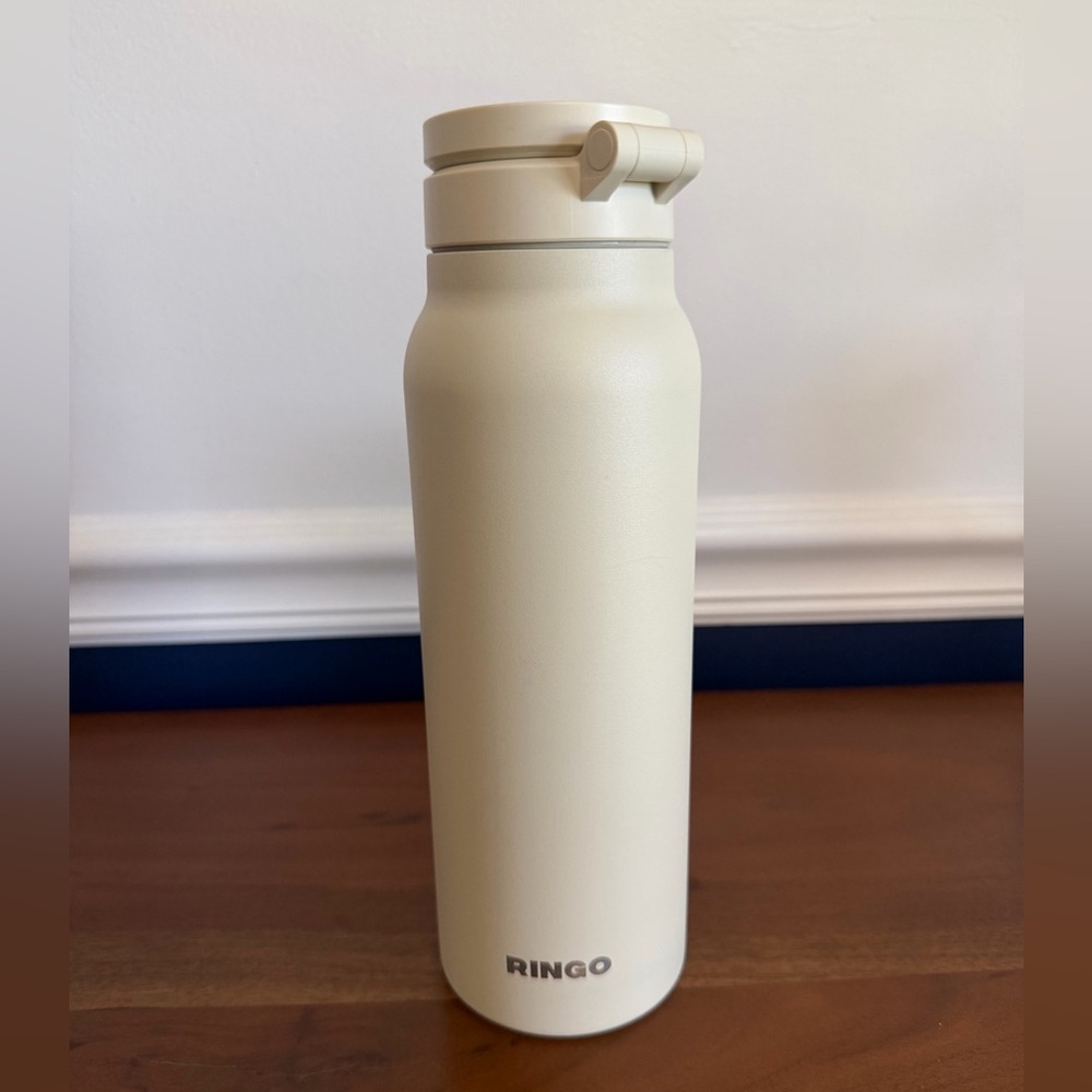 New RINGO Ivory Insulated Water Bottle 24oz